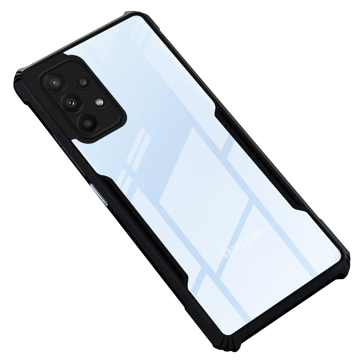 Premium Acrylic Transparent Back Cover for Samsung A23 4G & Samsung A23 5G
