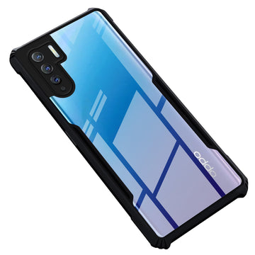 Premium Acrylic Transparent Back Cover for Oppo Reno 3