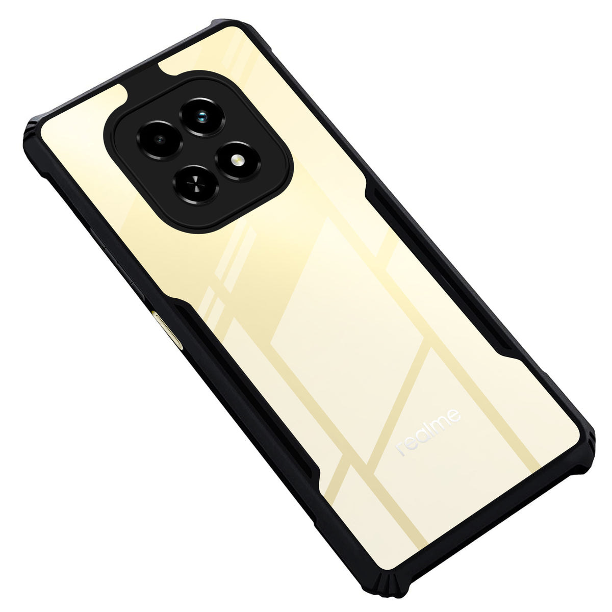 Premium Acrylic Transparent Back Cover for  Realme C63 5G