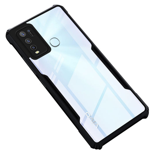 Premium Acrylic Transparent Back Cover for Vivo Y30