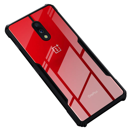 Premium Acrylic Transparent Back Cover for Oneplus 7