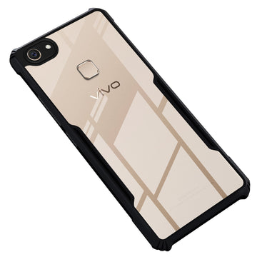 Premium Acrylic Transparent Back Cover for Vivo V7 Plus