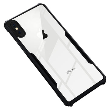 Premium Acrylic Transparent Back Cover for iPhone X