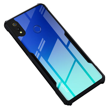 Premium Acrylic Transparent Back Cover for Realme 3