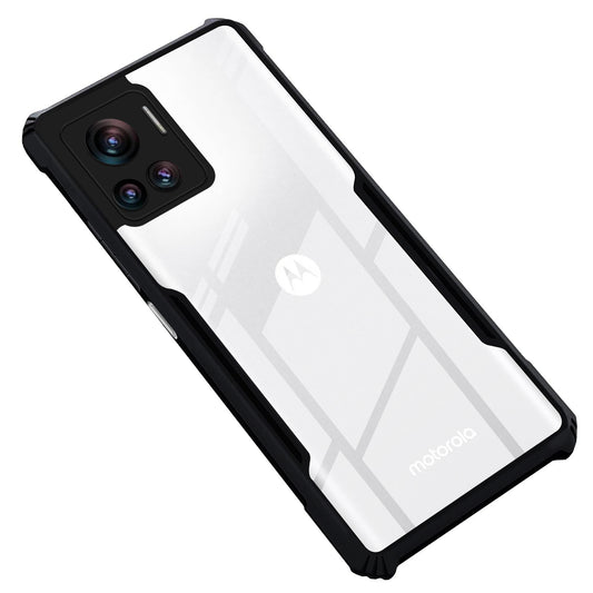 Premium Acrylic Transparent Back Cover for Moto Edge 30 Ultra 5G