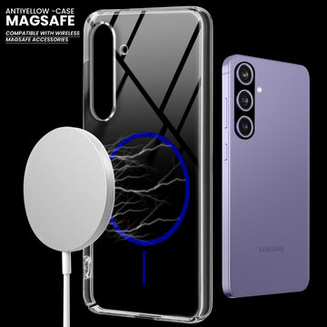 Crystal Clear Anti-Yellowing Wireless Charging Support Case For Samsung A26 5G