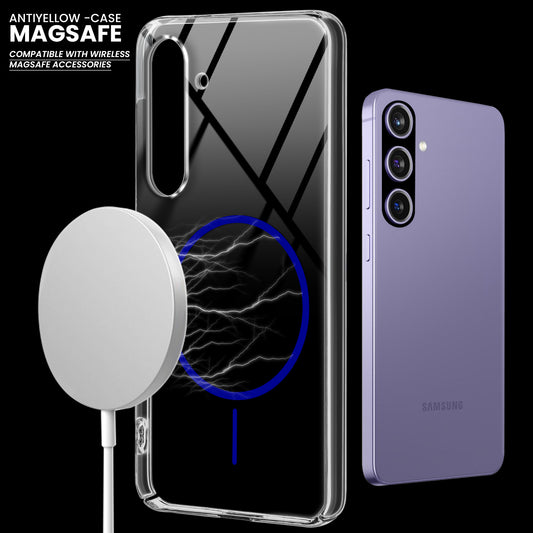 Crystal Clear Anti-Yellowing Magsafe Case For Samsung A26 5G