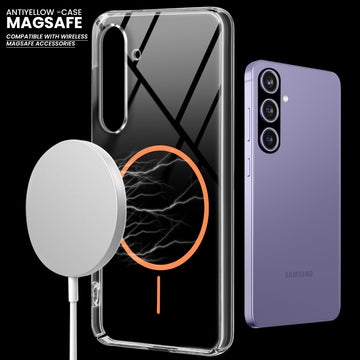 Crystal Clear Anti-Yellowing Magsafe Case For Samsung A56 5G