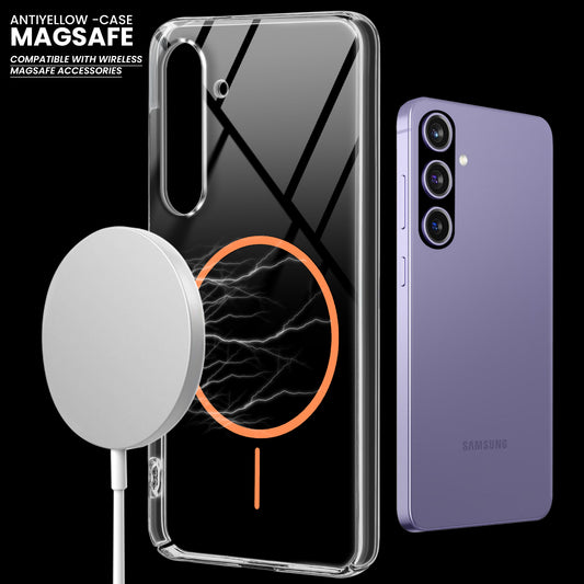 Crystal Clear Anti-Yellowing Magsafe Case For Samsung A56 5G
