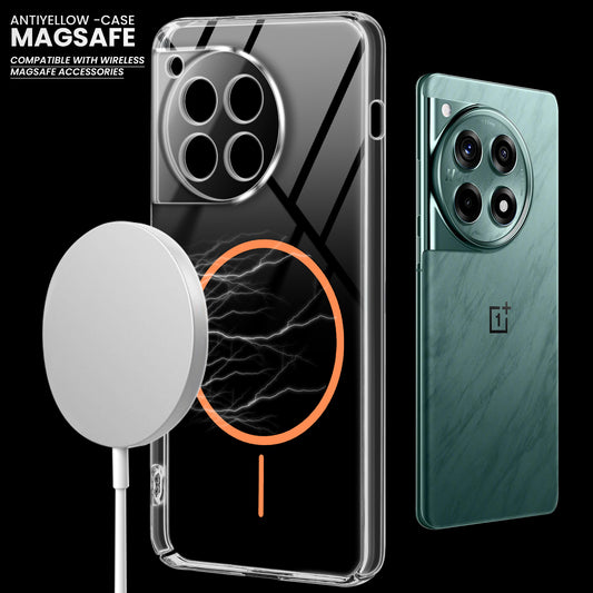 Crystal Clear Anti-Yellowing Magsafe Case For OnePlus 12R