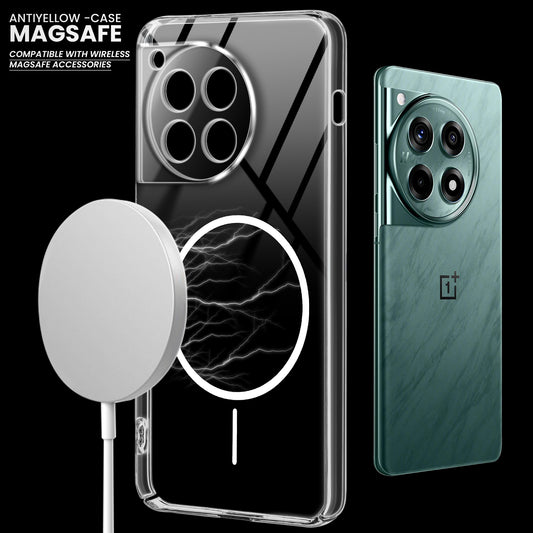 Crystal Clear Anti-Yellowing Magsafe Case For OnePlus 12R