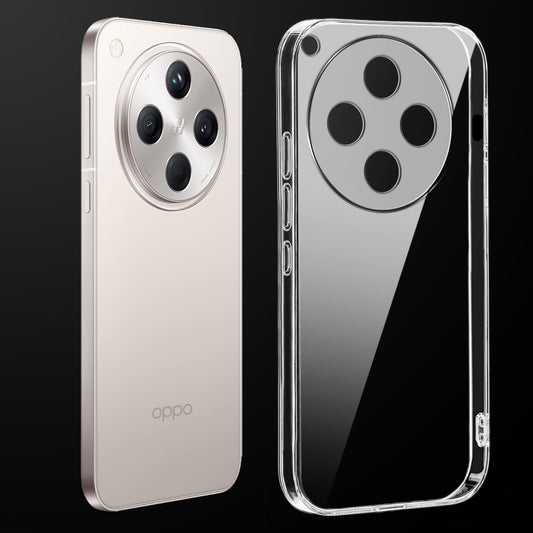 Crystal Clear Hard Back Anti-Yellowing Phone Case For Oppo Find X8 5G
