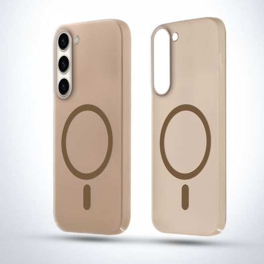 Sleek Frosted Matte Hard Case with MagSafe Support For Samsung S23 5G