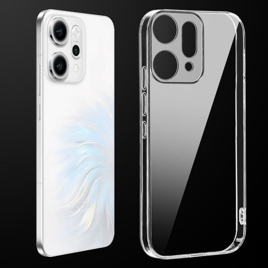 Crystal Clear Hard Back Anti-Yellowing Phone Case For Oppo Reno 14 Pro 5G