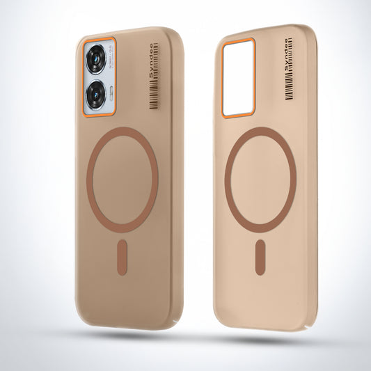 Elegant Colorful Frosted Matte Back With MagSafe Support Back Case For Motorola Moto Edge 50 Fusion 5G