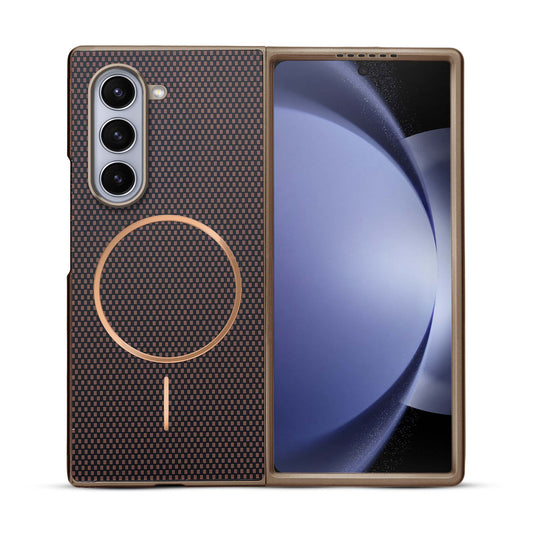 Flexible TPU Back Cover for Samsung Z Fold 5 with MagSafe Support & Unique Printed Designs