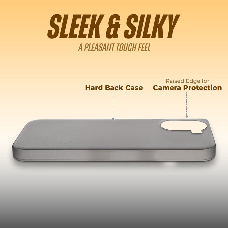 Ultra-Thin Frosted Hard Case for Vivo Y16