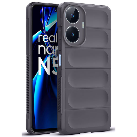Liquid Silicone Comfort Grip Soft Touch Matte TPU Case for Realme Narzo N55