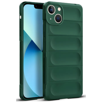 Soft Silicone Comfort Grip Back Cover Case For Apple iPhone 13