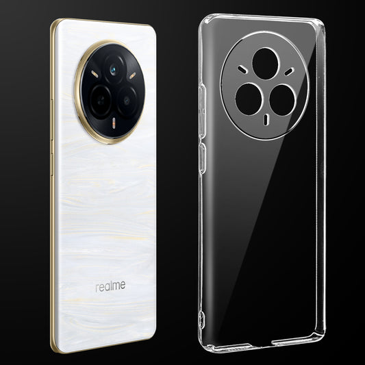 Crystal Clear Hard Back Anti-Yellowing Phone Case For Realme 14 Pro Plus 5G