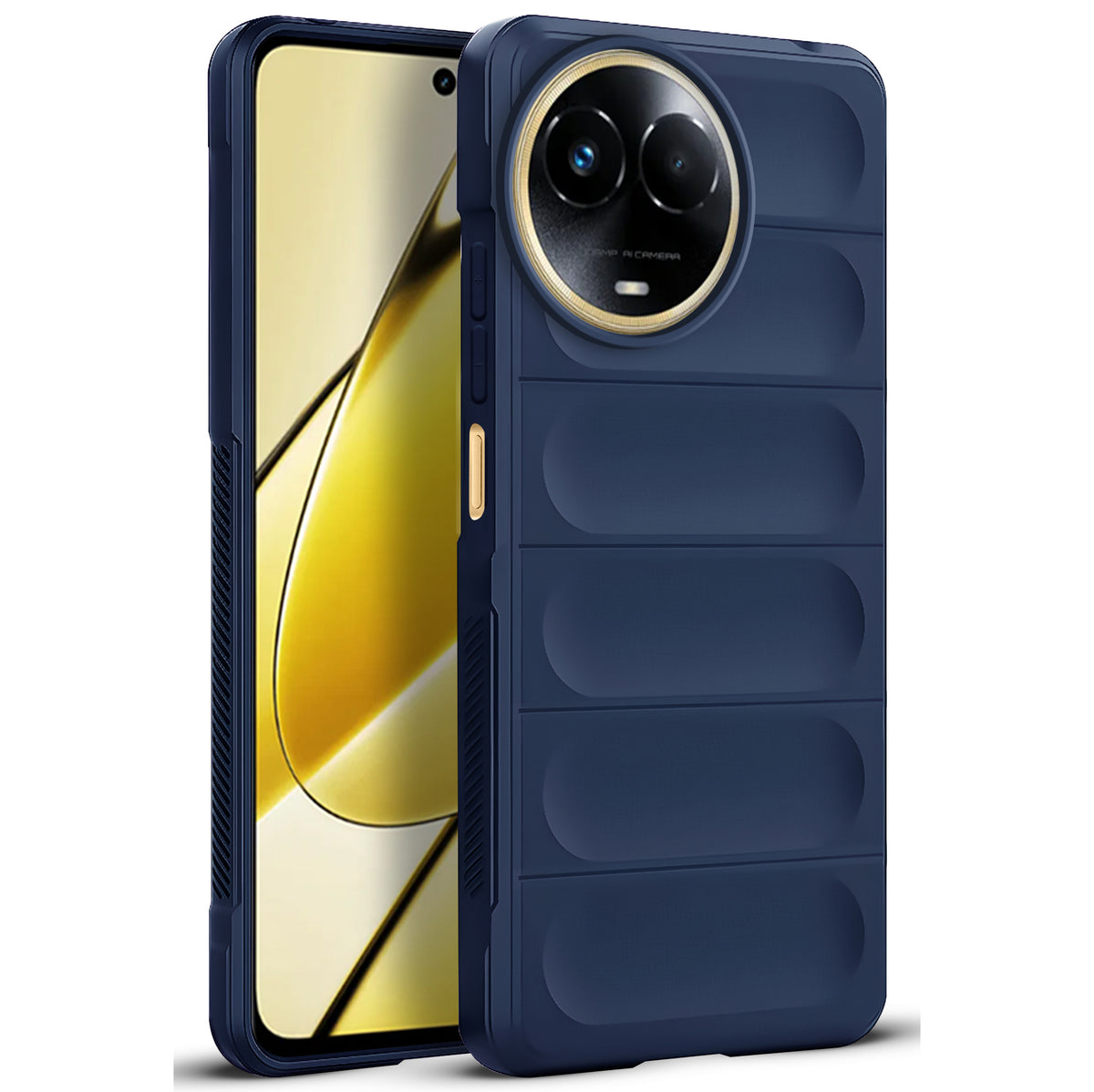 Soft Silicone Comfort Grip Back Cover Case For Realme 11X 5G