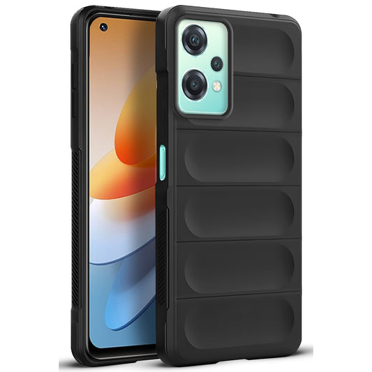 Liquid Silicone Case for OnePlus Nord CE 2 Lite 5G | Comfort Grip Soft Touch Matte TPU | - Black