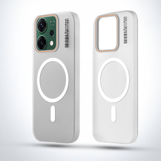 Elegant Colorful Frosted Matte Back With MagSafe Support Back Case For Oppo Reno 14 5G