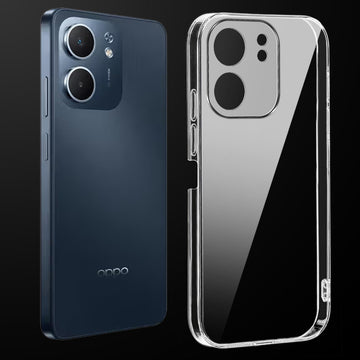 Crystal Clear Hard Back Anti-Yellowing Phone Case For Oppo A5x 5G