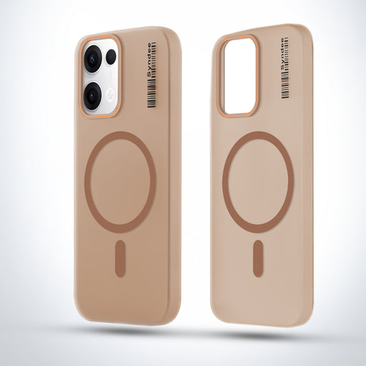 Elegant Colorful Frosted Matte Back With MagSafe Support Back Case For Oppo Reno 13 5G