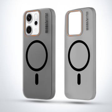 Elegant Colorful Frosted Matte Back With MagSafe Support Back Case For Oppo Reno 14 Pro 5G