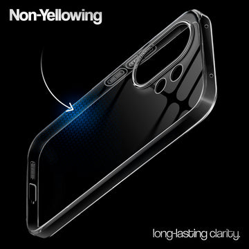 Crystal Clear Anti-Yellow Transparent Back Cover Case With Camera Ring Protection for Vivo X200 FE 5G