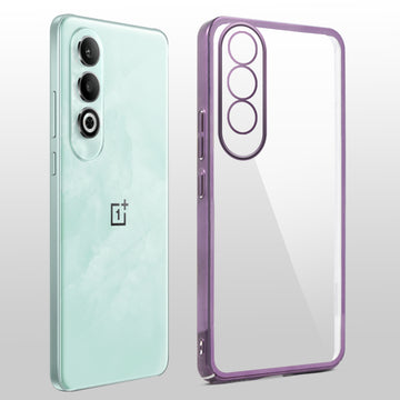 Crystal Clear Premium Shiny Edges Hard Back Case For OnePlus Nord CE 4 5G