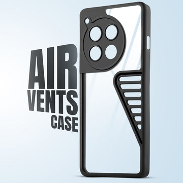 Heat Dissipation Holes Drop-Proof Back Cover for OnePlus 12R 5G