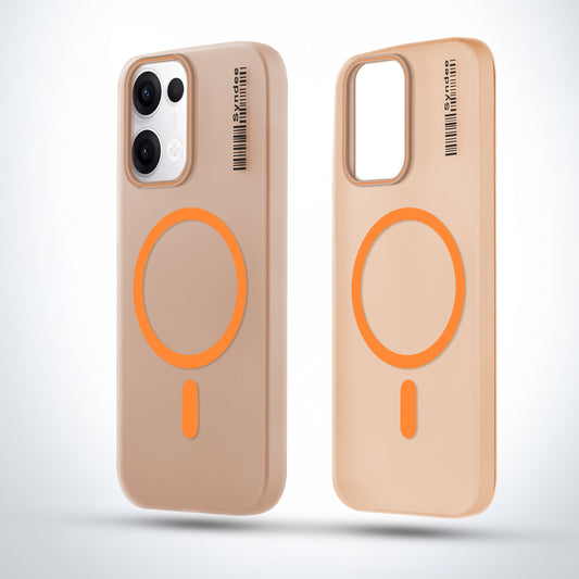 Elegant Colorful Frosted Matte Back With MagSafe Support Back Case For Oppo Reno 13 5G