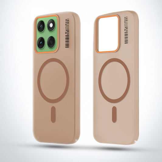 Elegant Colorful Frosted Matte Back With MagSafe Support Back Case For Motorola Moto Edge 60 5G