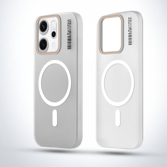 Elegant Colorful Frosted Matte Back With MagSafe Support Back Case For Oppo Reno 14 Pro 5G