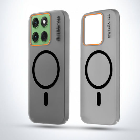Elegant Colorful Frosted Matte Back With MagSafe Support Back Case For Motorola Moto Edge 60 5G