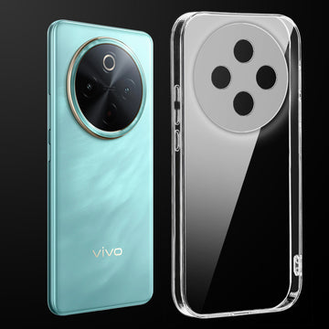 Crystal Clear Hard Anti-Yellow Transparent Back Cover Case For Vivo T4 5G