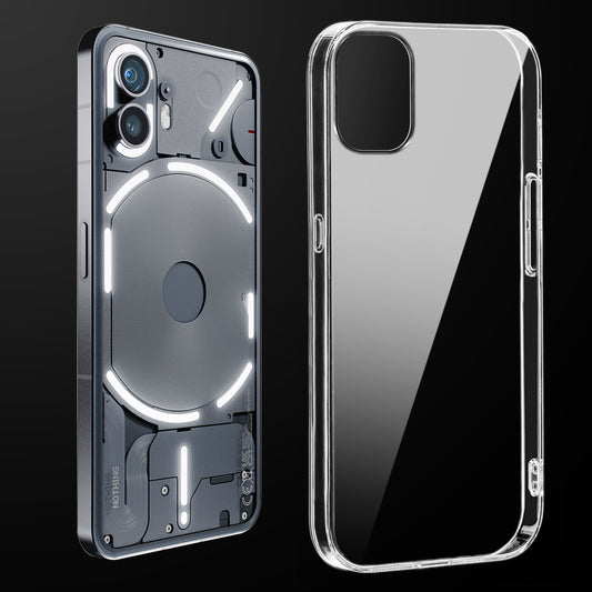 Crystal Clear Hard Back Anti-Yellowing Phone Case For Nothing Phone 1