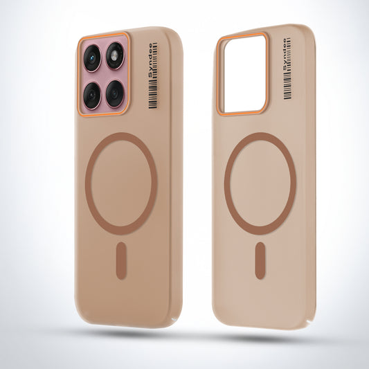 Elegant Colorful Frosted Matte Back With MagSafe Support Back Case For Motorola Moto Edge 60 Fusion 5G