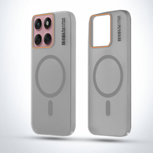 Elegant Colorful Frosted Matte Back With MagSafe Support Back Case For Motorola Moto Edge 60 Fusion 5G