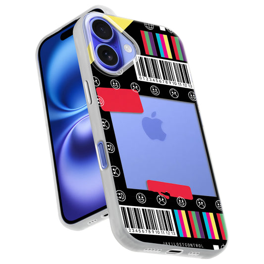 Designer Cover Case with Customizable Transparent Slot for Personalised Photos For Apple iPhone 16
