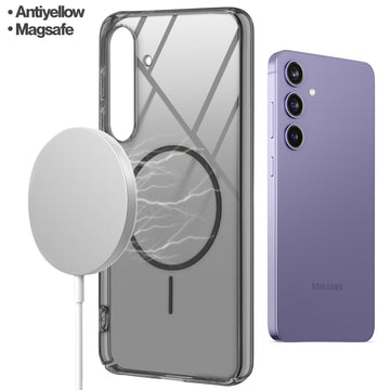 Crystal Clear Hard Back Anti-Yellowing with MagSafe Compatibility Phone Case For Samsung A26 5G