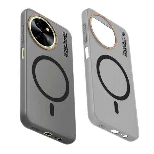 Colourful Frosted Matte With Raised Camera Protection Back Cover Case For Vivo T3x 5G