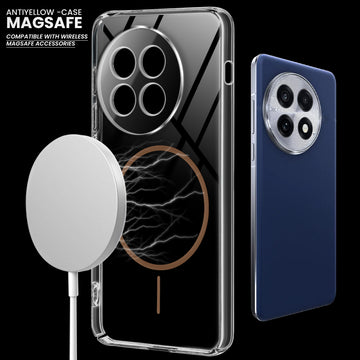 Crystal Clear Anti-Yellowing Magsafe Case For OnePlus 13R 5G