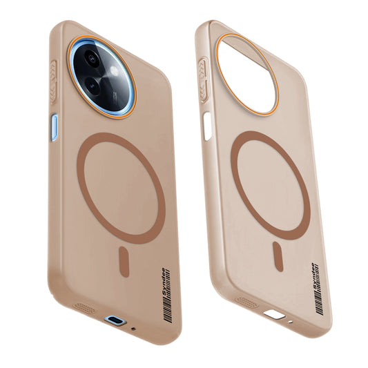 Colourful Frosted Matte With Raised Camera Protection Back Cover Case For Vivo Y39 5G