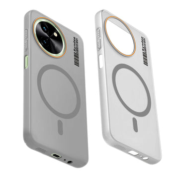 Colourful Frosted Matte With Raised Camera Protection Back Cover Case For Vivo T3x 5G