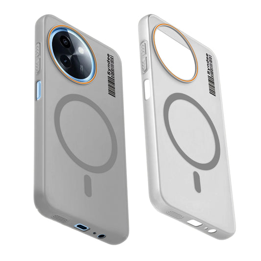 Colourful Frosted Matte With Raised Camera Protection Back Cover Case For Vivo Y200i 5G