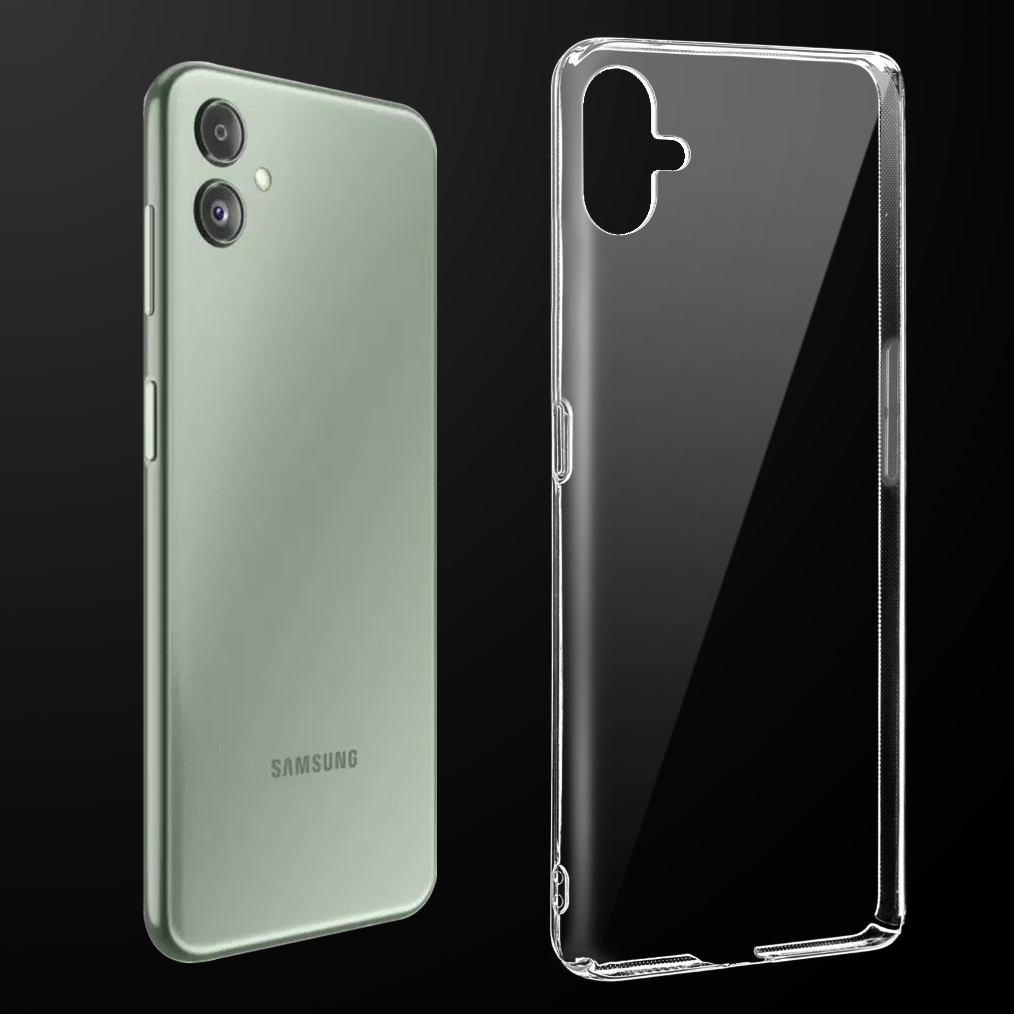 Crystal Clear Hard Back Anti-Yellowing Phone Case For Samsung F14 5G