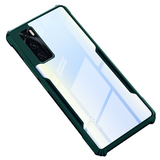 Premium Acrylic Transparent Back Cover for Vivo V20 SE